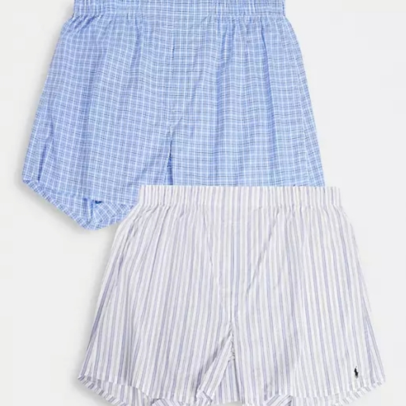 NWT Men's Ralph Lauren Polo 2 Pairs Woven Boxers - Picture 3 of 9
